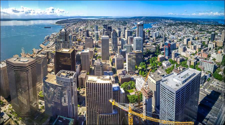 Путешествие по США: День 4. Офис Фейсбук и небоскребы Сиэтла