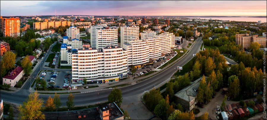 Петрозаводск с пожарной вышки