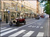 Парад старинных автомобилей