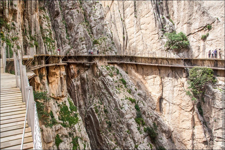 El Caminito del Rey - старая и новая тропы