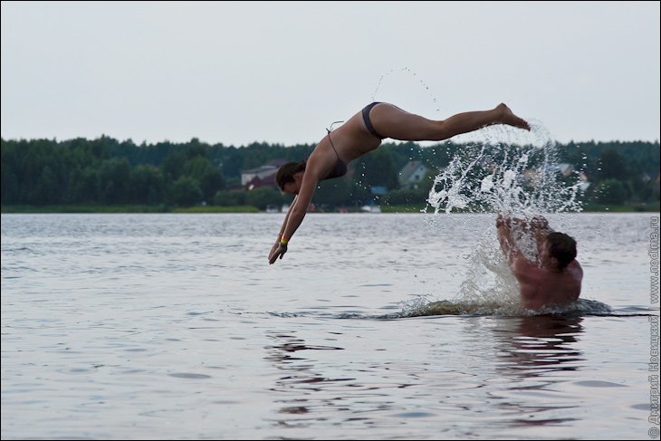 Приснилось купалась в воде