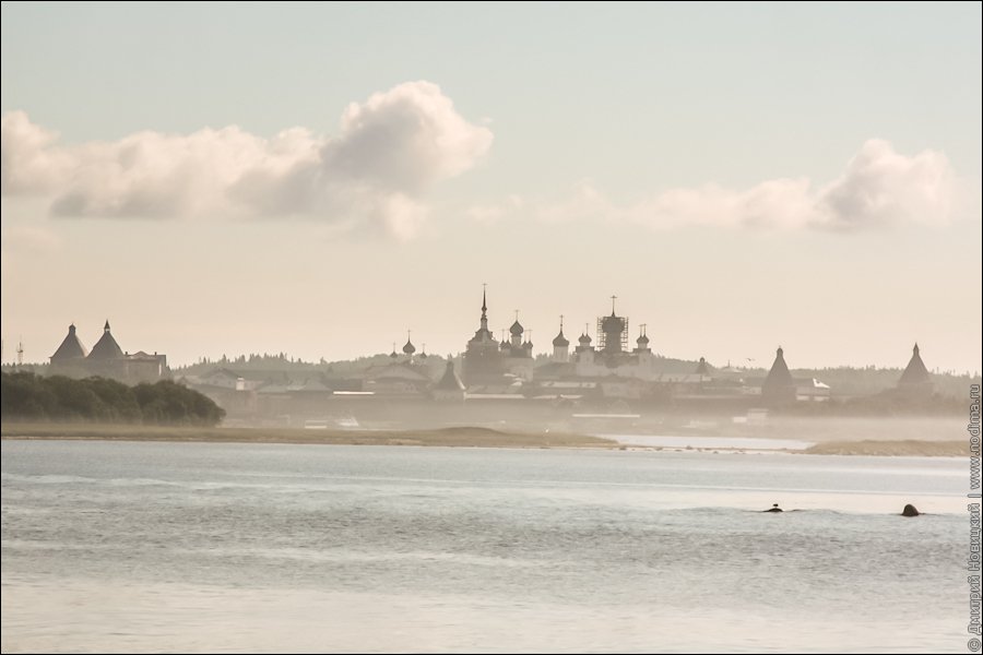 16. Поселок Соловецкий в тумане